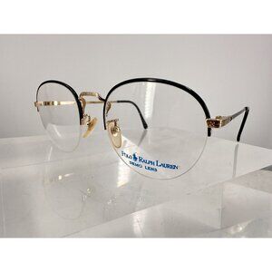 Polo Ralph Laurne Classic VI Deluxe Eyeglasses 140-51-19 Japan Frame(K)